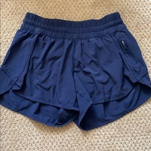 Lululemon navy blue tracker shorts 4” inseam
